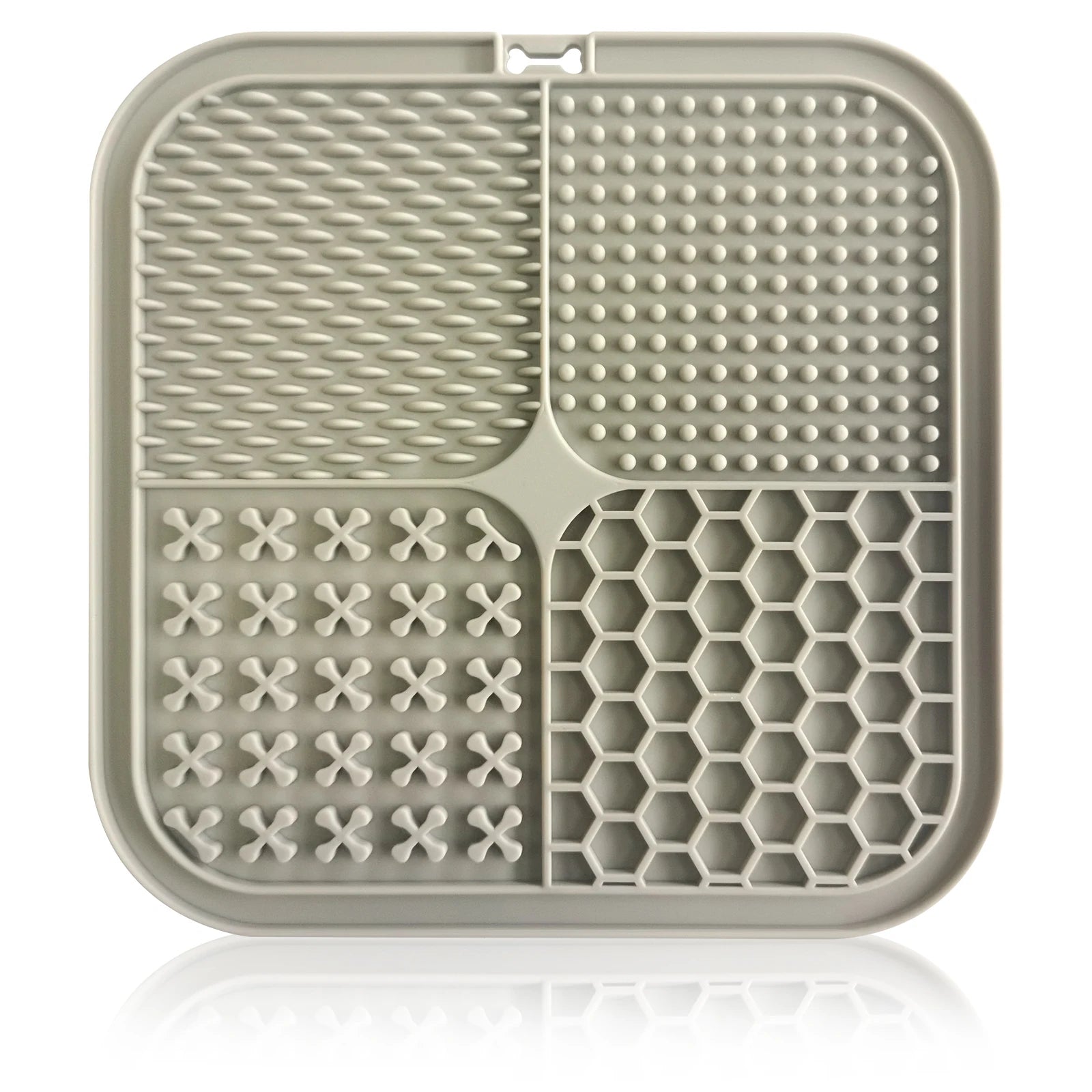 Dog Lick Mat with Suction Cups Slow Feeders Licking Pet Anxiety Relief Cat Training for Food, Yogurt, Peanut Butter