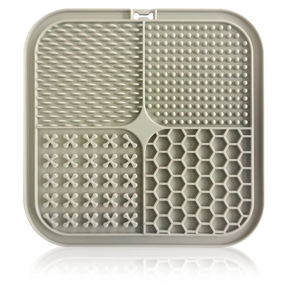 Dog Lick Mat with Suction Cups Slow Feeders Licking Pet Anxiety Relief Cat Training for Food, Yogurt, Peanut Butter